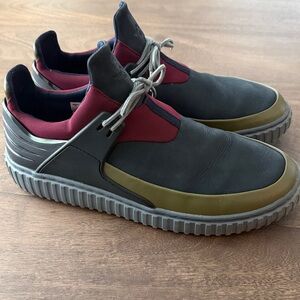 Creative Recreation Navy and Burgundy Sneakers